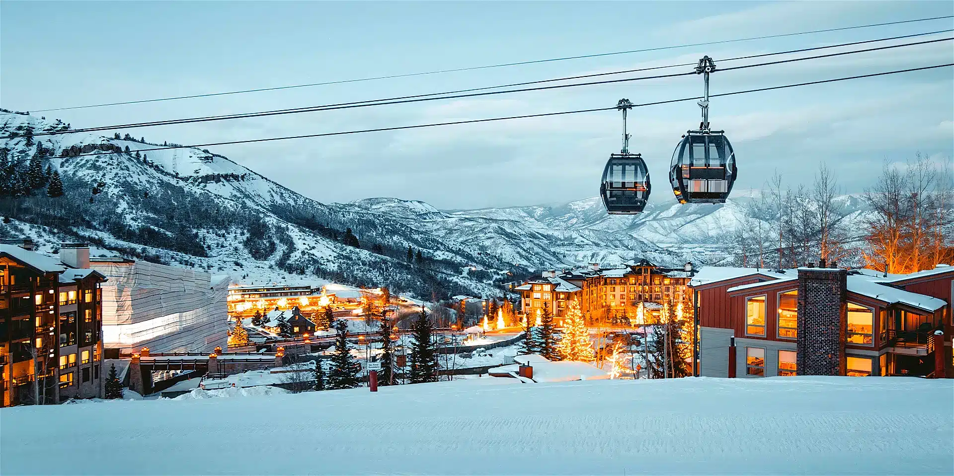 Ski lift in Breckenridge, fundraiser auction items, live auction items