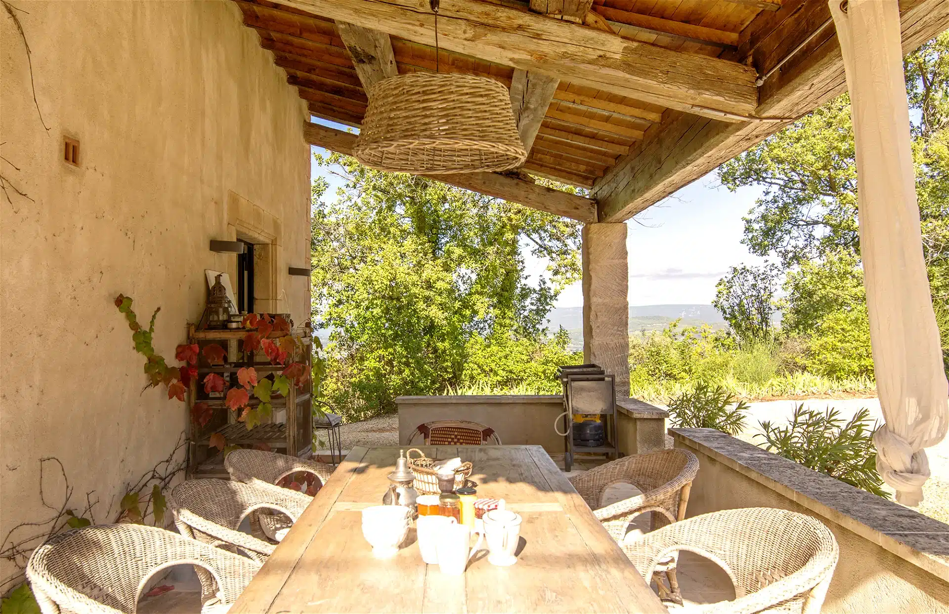 Provence luxury villa outside dining, fundraiser auction items, live auction items