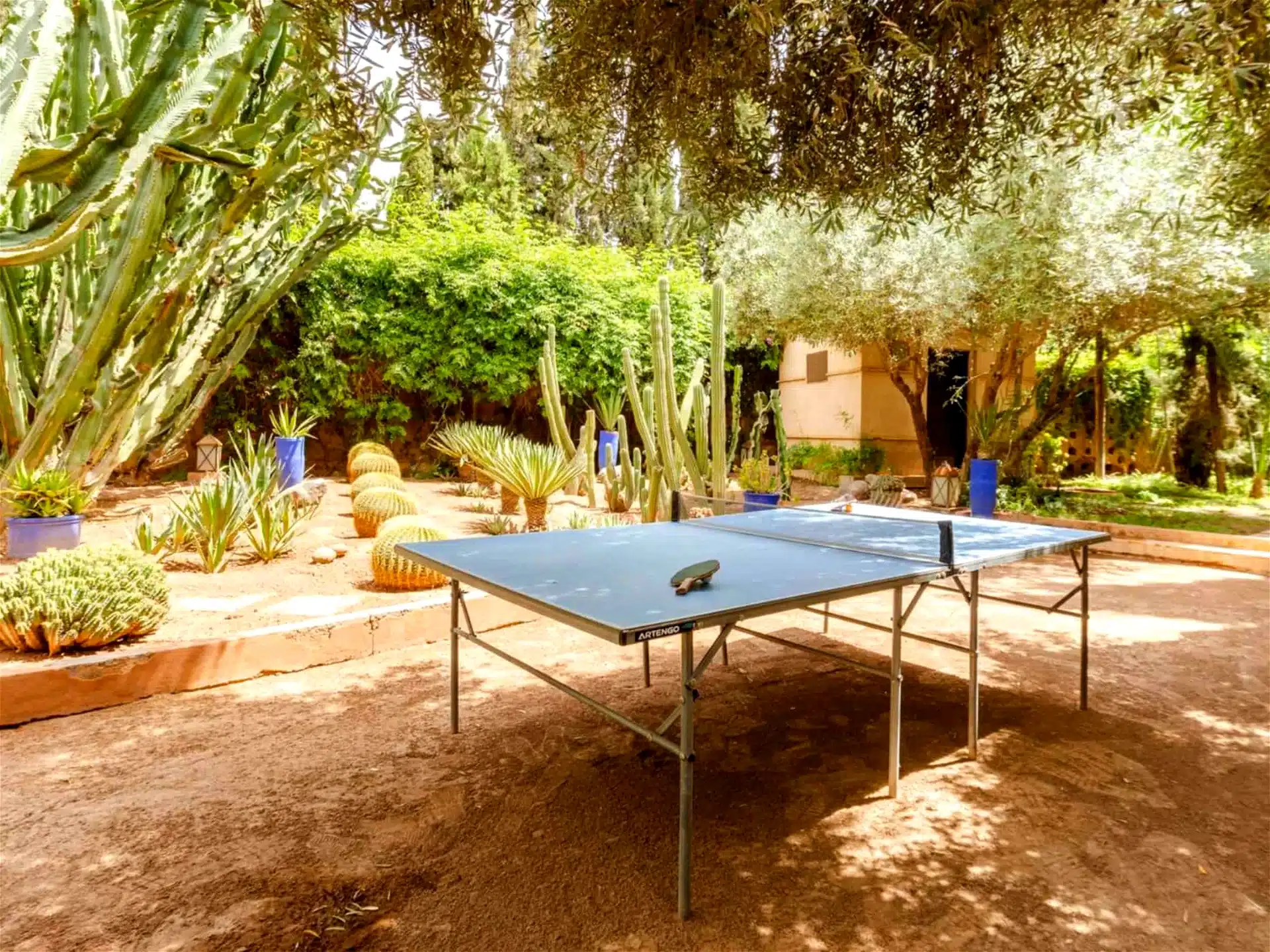 Ping pong table, Luxury Marrakesh Villa, fundraiser auction items, live auction items