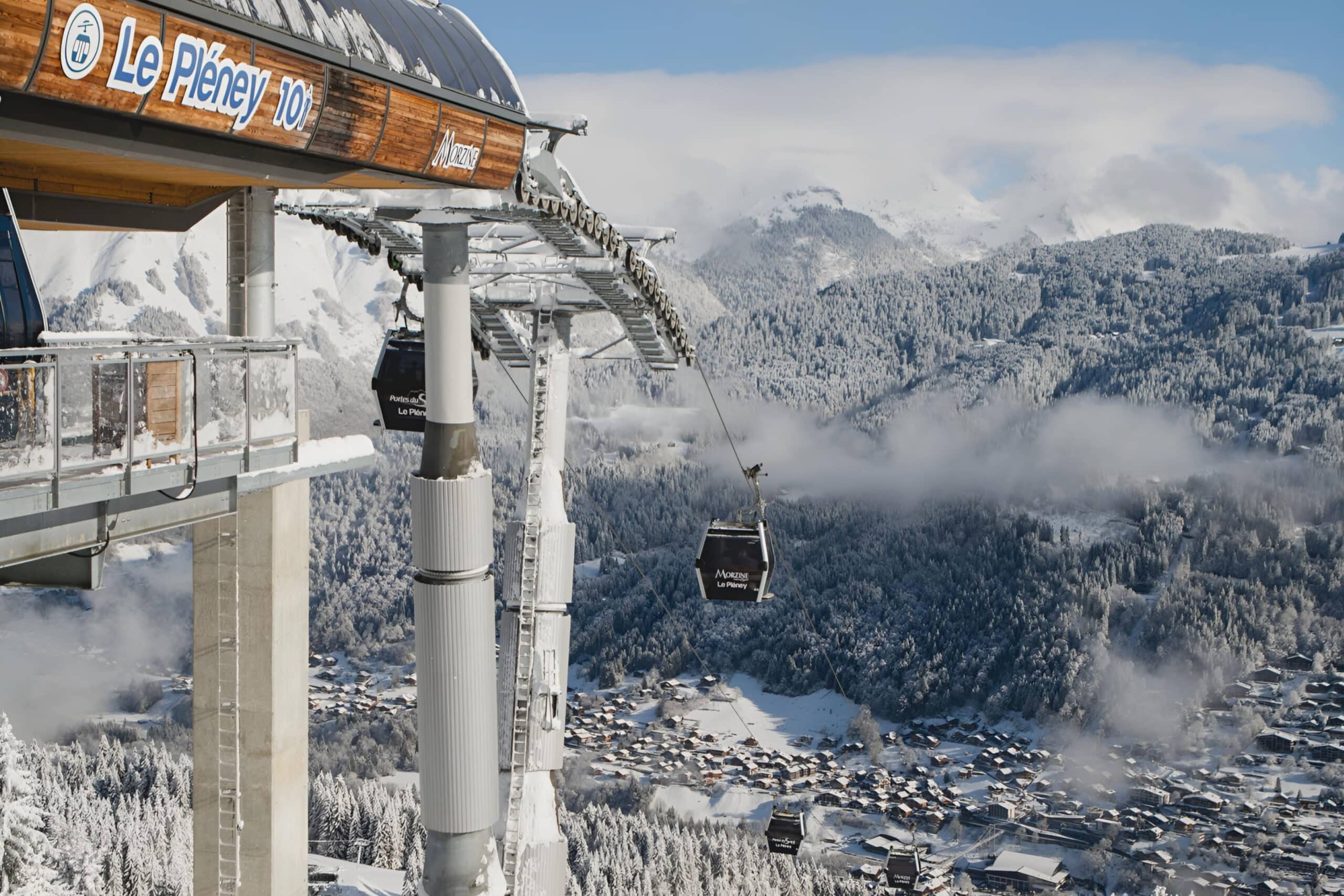 Ski lift in the French Alps, fundraising ideas, charity ideas, silent auction items, travel fundraising events