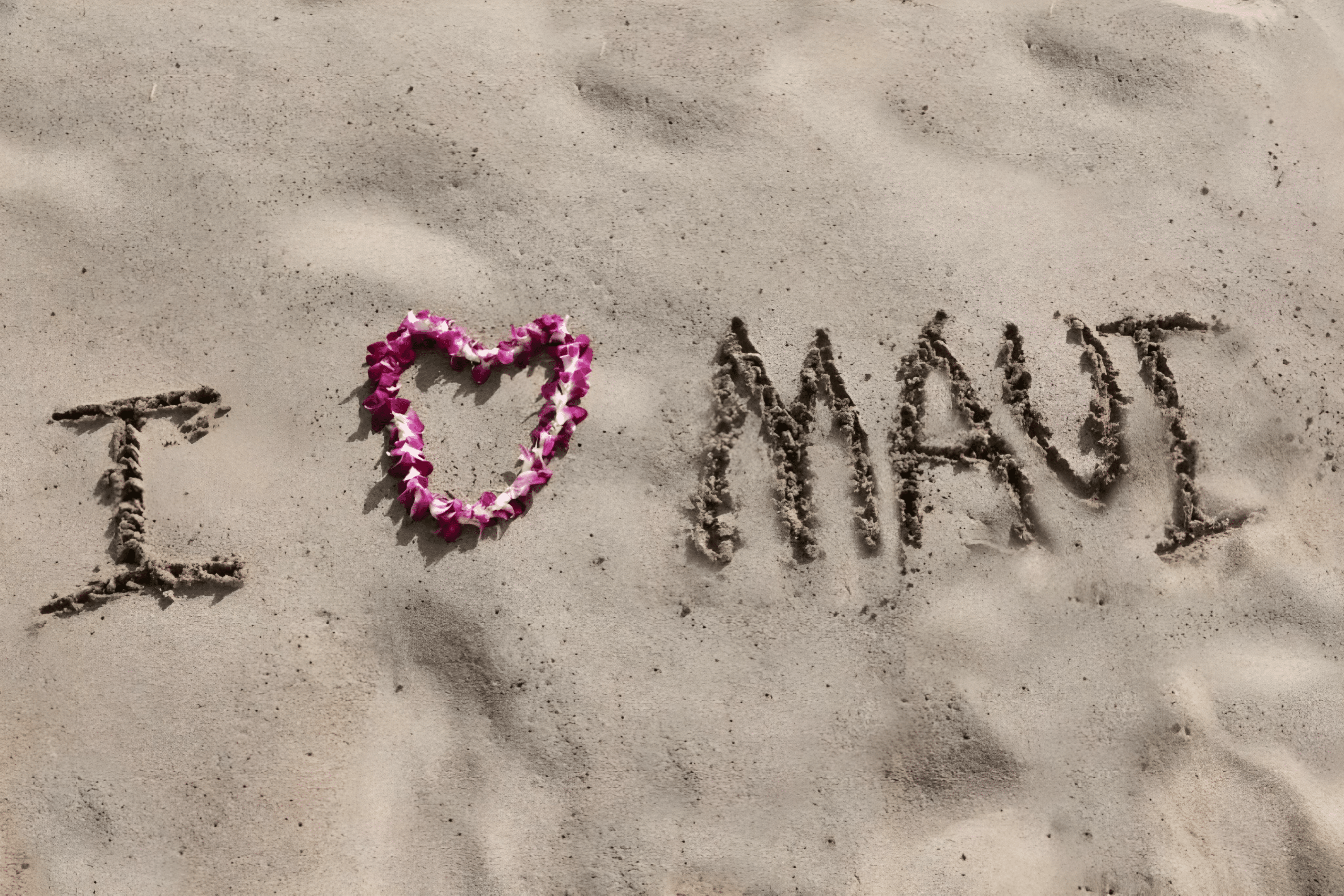 I love maui in the sand, fundraising ideas, charity ideas, silent auction items, travel fundraising events