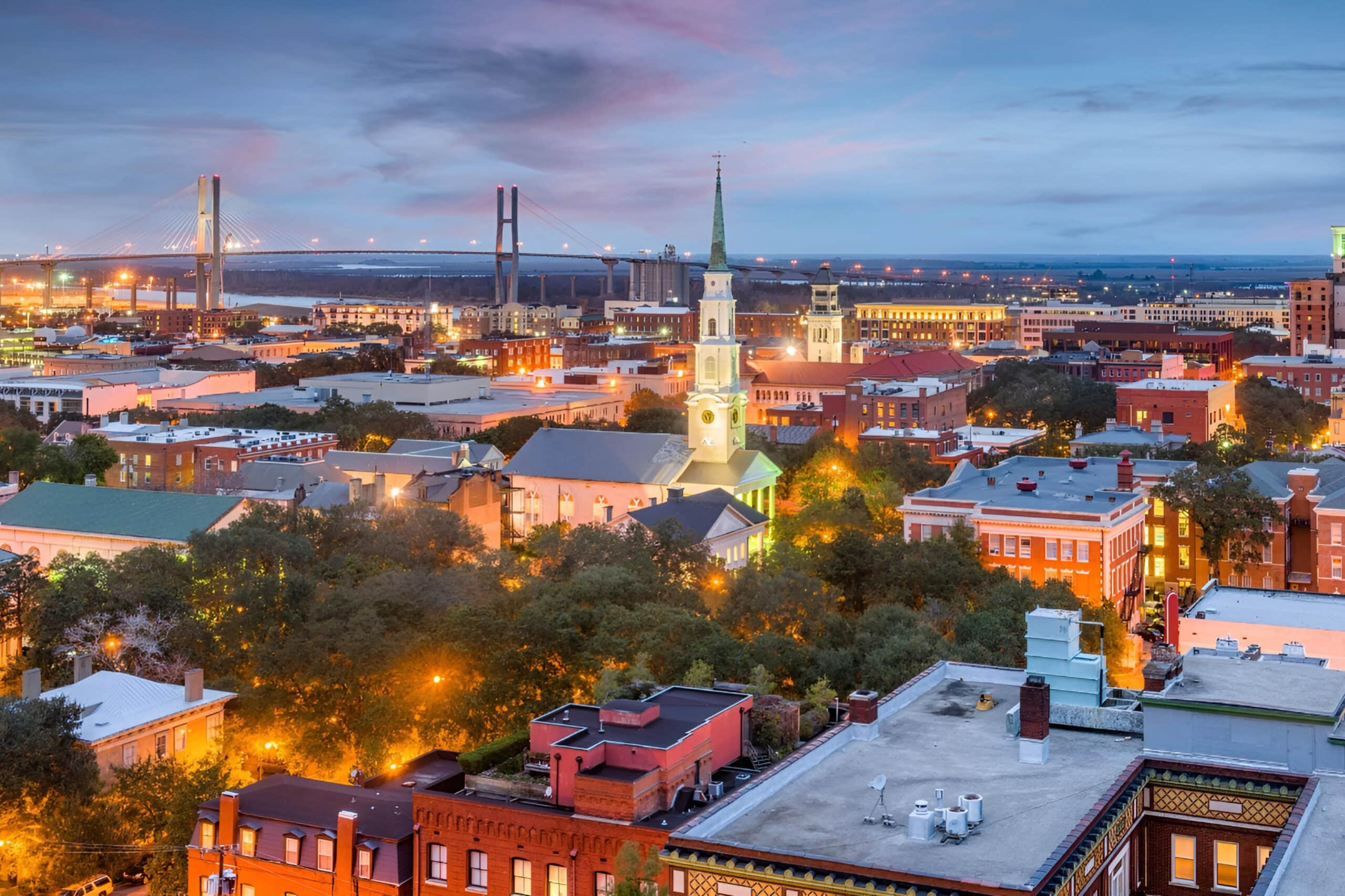 Savannah overhead view, fundraising ideas, charity ideas, silent auction items, travel fundraising events