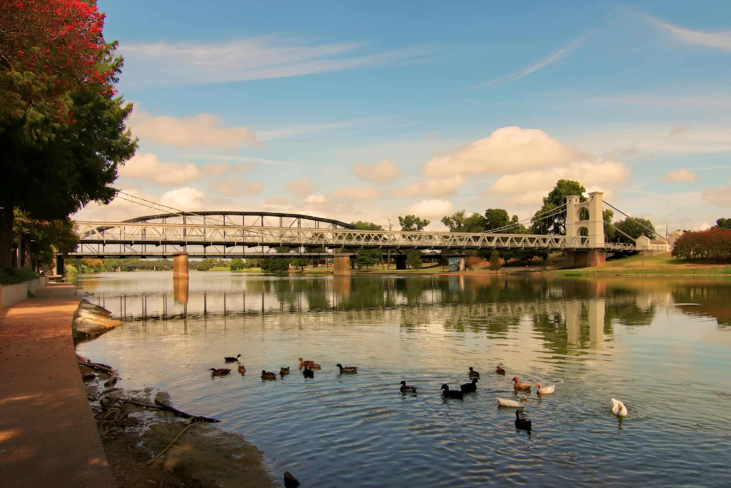 Texas bridge over river, fundraising ideas, charity ideas, silent auction items, travel fundraising events