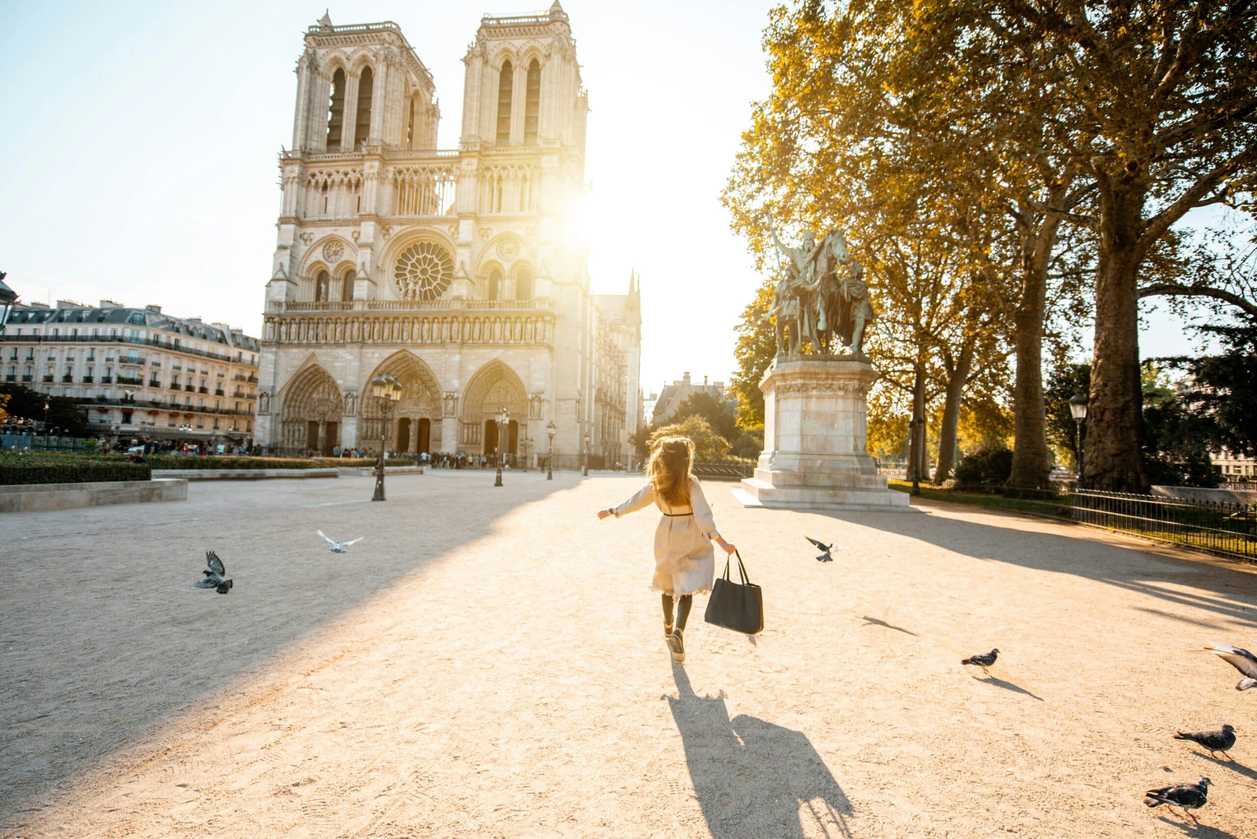Girl walking in Paris, vacation fundraising, fundraising ideas, charity ideas, silent auction items, travel fundraising events