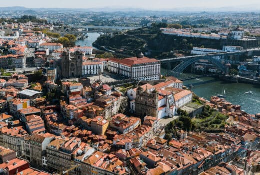 Overhead view of Portugal, charity auction travel packages, vacation fundraising, travel fundraising, fundraising ideas, charity ideas, silent auction items, travel fundraising events