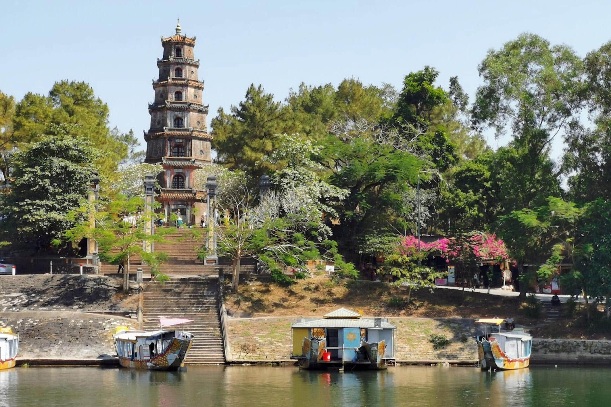 Vietnam building by water, charity auction travel packages, vacation fundraising, travel fundraising, fundraising ideas, charity ideas, silent auction items, travel fundraising events